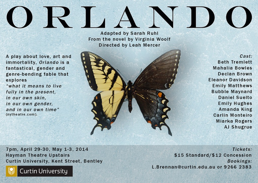 REVIEW: Orlando by Sarah Ruhl | Hayman Theatre Company at Curtin&nbsp;University