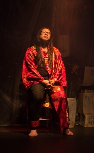Joe Lui in Letters Home, image by Simon Pynt